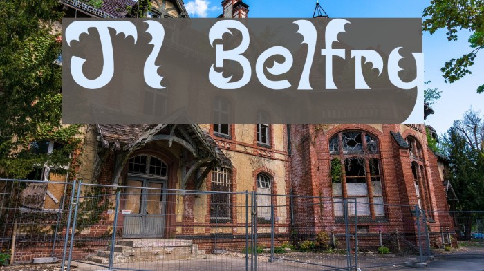 JI Belfry Font examples