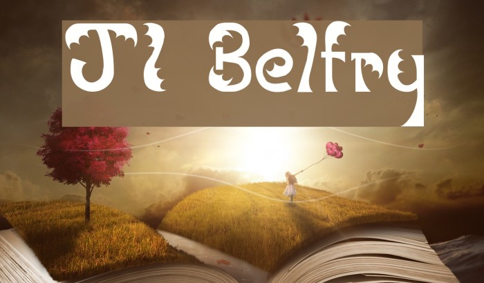 JI Belfry Font examples