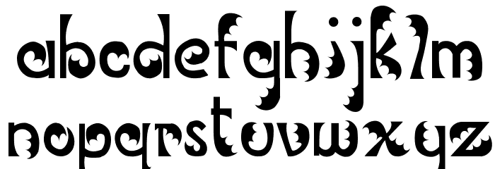 JI Belfry Font LOWERCASE