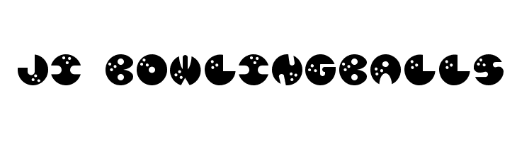 JI BowlingBalls  Descarca Fonturi Gratis