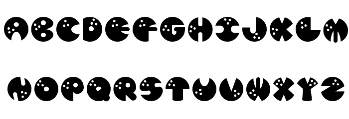 JI BowlingBalls Font LOWERCASE