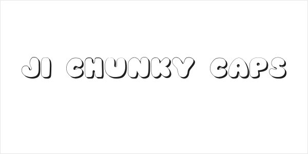 JI Chunky Caps Logo