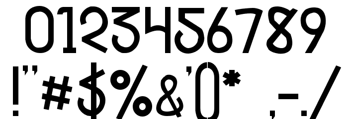 JI Deschutes Font OTHER CHARS