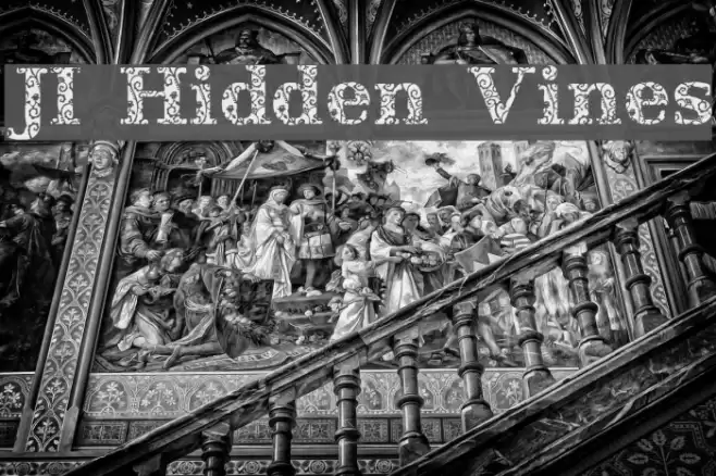 JI Hidden Vines Font examples