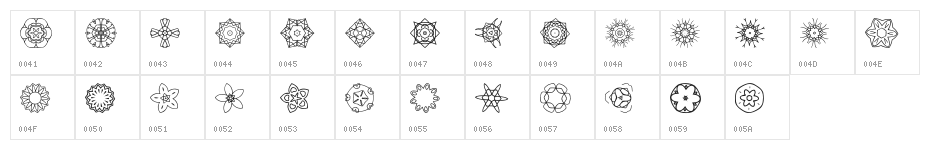JI Kaleidoscope Bats 2 Character Map