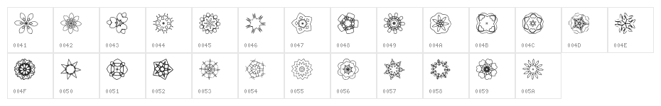 JI Kaleidoscope Bats 3 Character Map