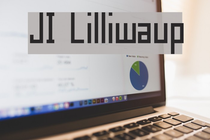 JI Lilliwaup Font examples