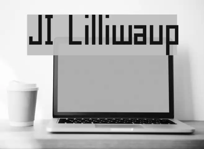 JI Lilliwaup Font examples
