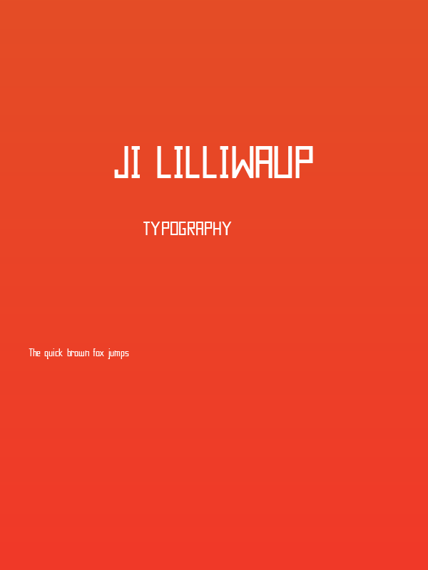 JI Lilliwaup Poster