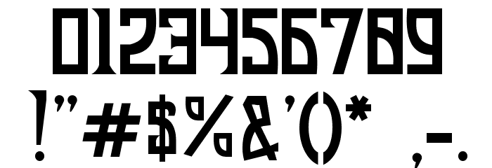 JI Manhattan Font OTHER CHARS