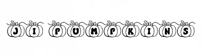 JI Pumpkins  नि: शुल्क फ़ॉन्ट्स डाउनलोड