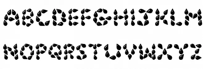 JI Seeds Font UPPERCASE