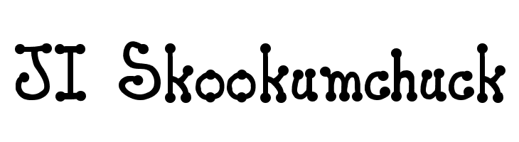 JI Skookumchuck  Descarca Fonturi Gratis