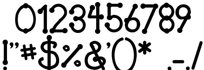 JI Skookumchuck Font OTHER CHARS