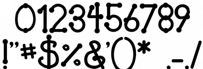 JI Skookumchuck Font OTHER CHARS