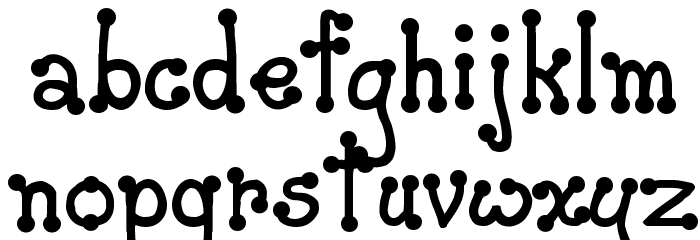 JI Skookumchuck Font LOWERCASE