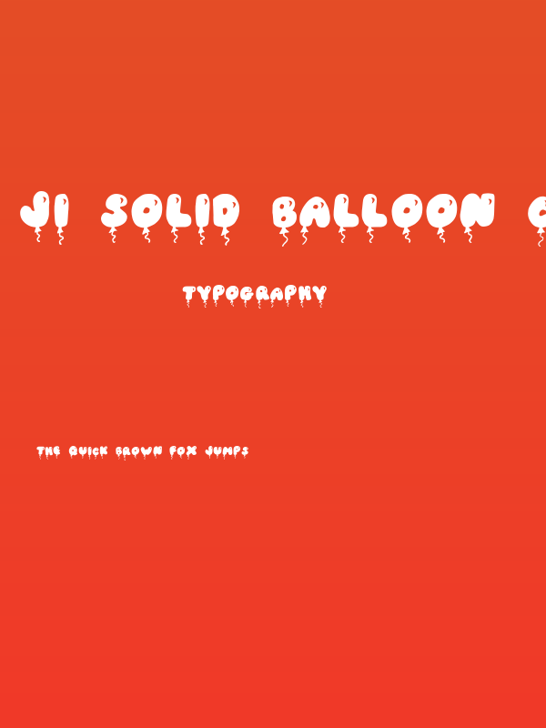 JI Solid Balloon Caps Poster