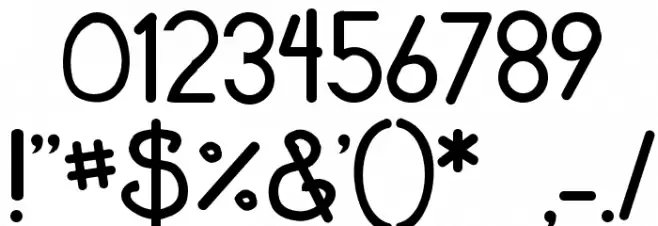 JI Starfish Font OTHER CHARS