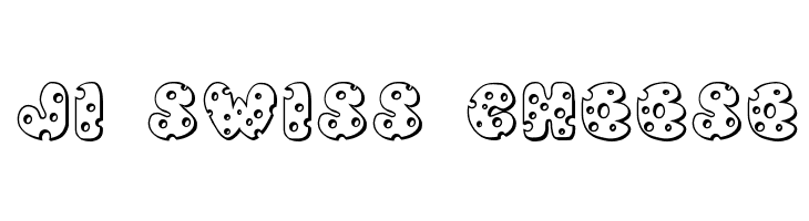 JI Swiss Cheese  Free Fonts Download