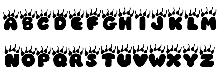 JI Tracks Font LOWERCASE