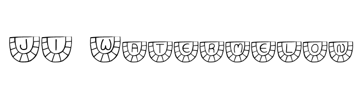 JI Watermelon Font