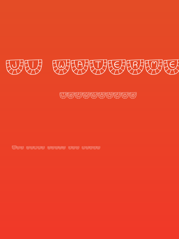 JI Watermelon Poster