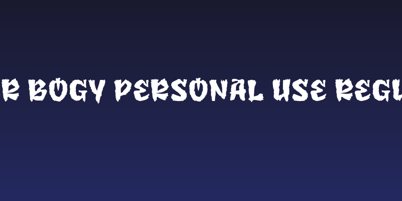 JIFER BOGY Personal Use Regular Social Header