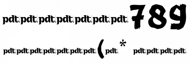 JIFERBOGYPersonalUse-Regular Caratteri ALTRI CARATTERI