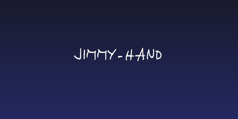 JIMMY-HAND Social Header