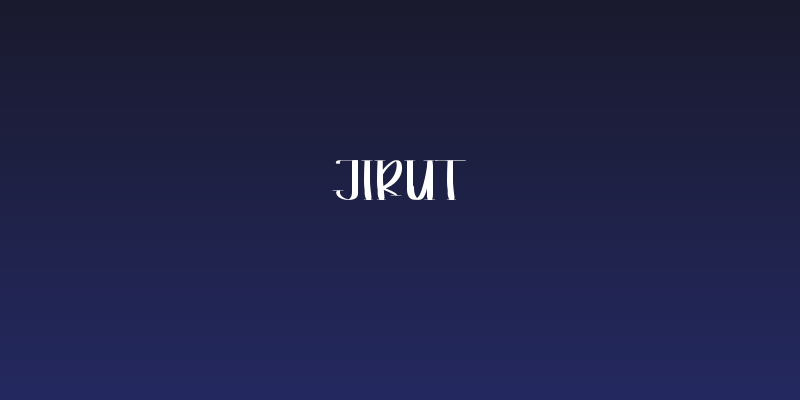 JIRUT Social Header