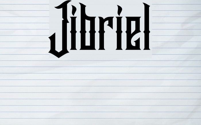 Jibriel Font examples