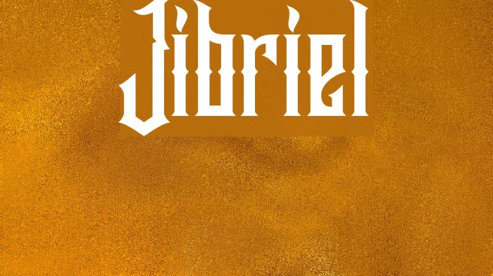 Jibriel Font examples