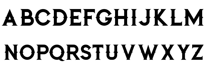 Jibril Regular Font LOWERCASE