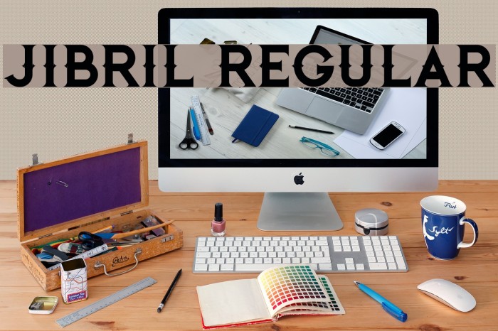 Jibril Regular Font examples