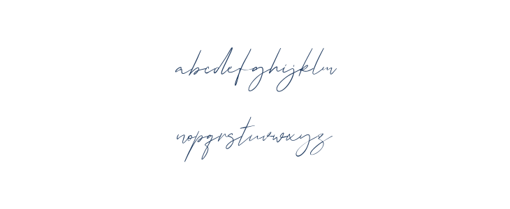 Jifstone Signature Free Regular Lowercase