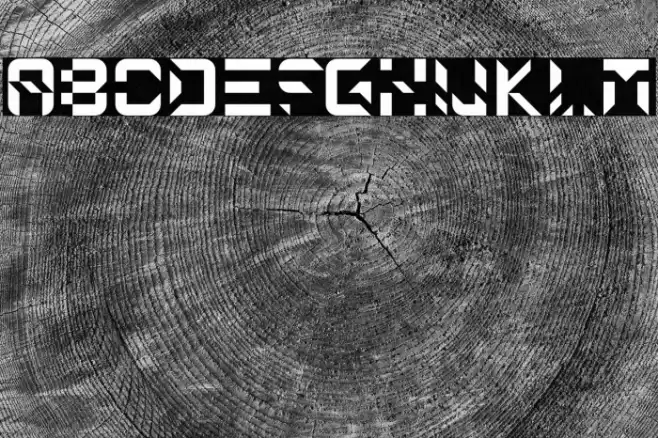 JigSaw Font examples