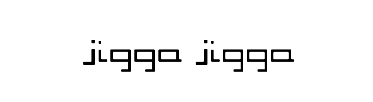 Jigga jigga  les polices de caractères gratuit tlcharger
