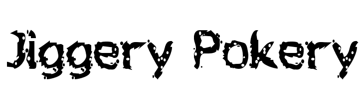 Jiggery Pokery  フリーフォントのダウンロード