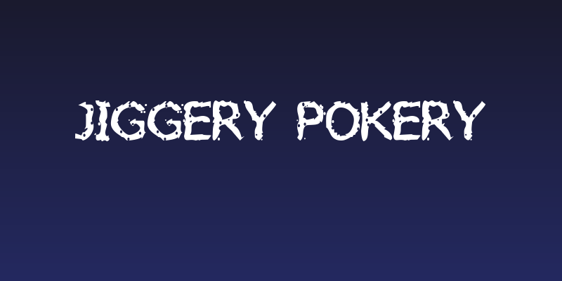 Jiggery Pokery Social Header
