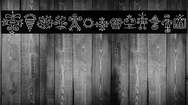 Jiggery pokery Font examples