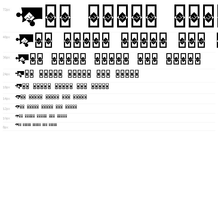 Jigsaw Puzzle Black Waterfall