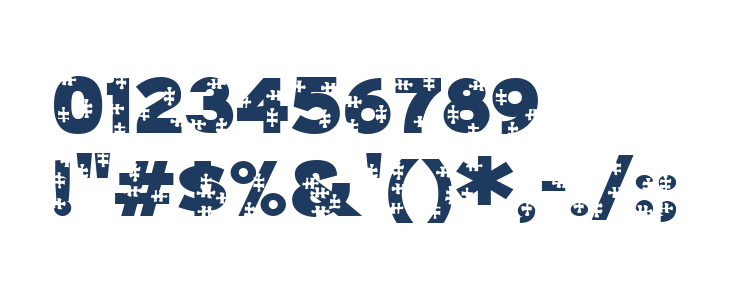 JigsawTrouserdrop-Regular Other Characters