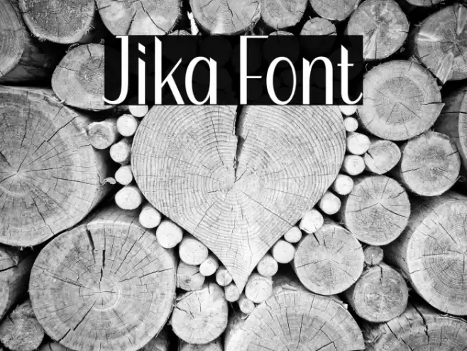 Jika Caratteri examples