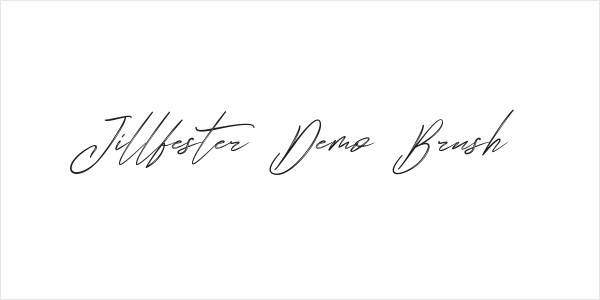 Jillfester Demo Brush Logo