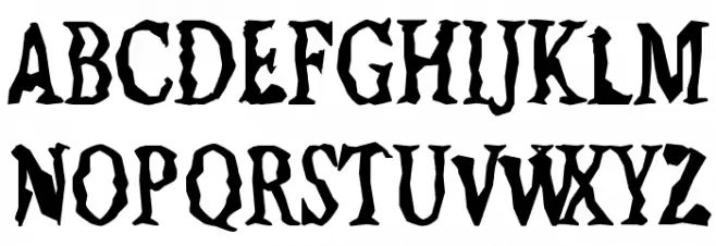Jilted Medium Шрифта ВЕРХНИЙ