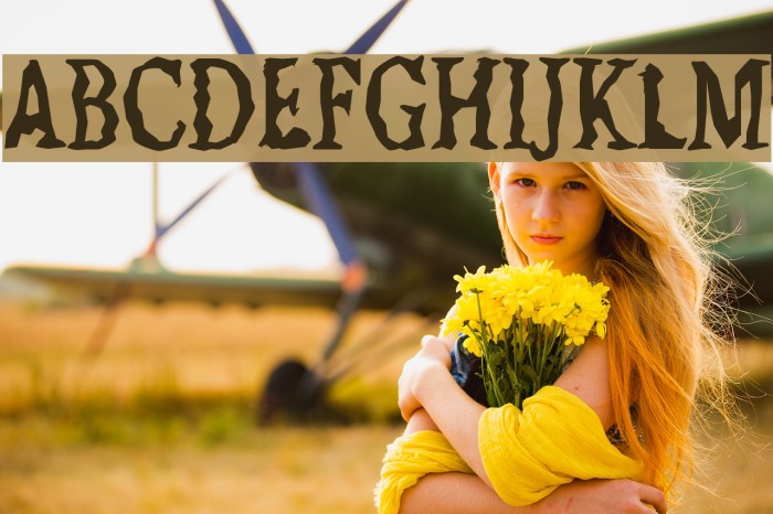 Jilted Medium Font examples