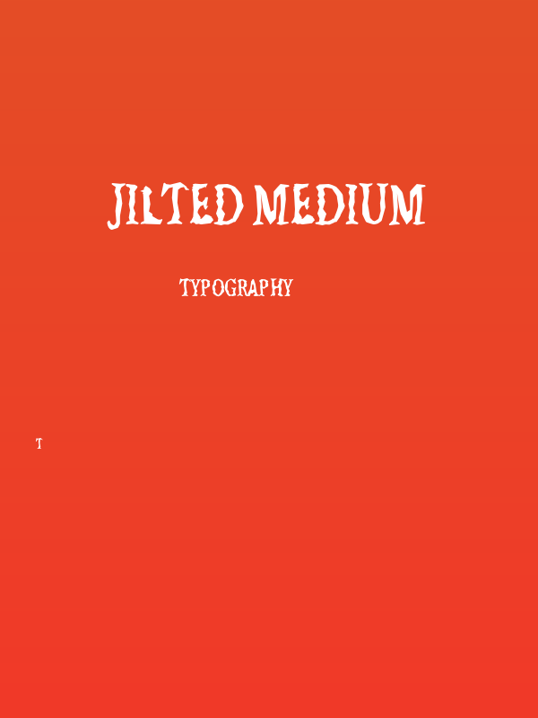 Jilted Medium Poster