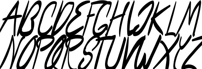 Jim Alistair Demo Script Font OTHER CHARS