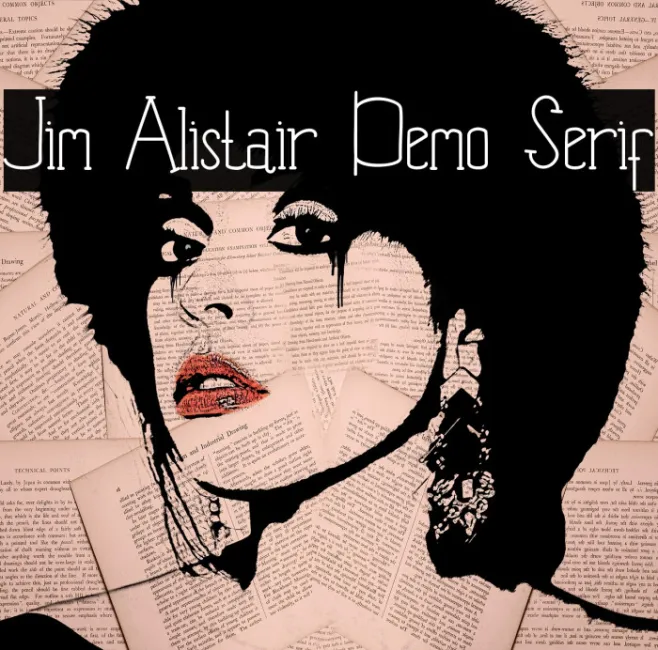 Jim Alistair Demo Serif Example 2