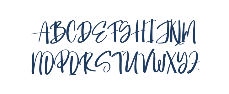 Jim Signature Uppercase